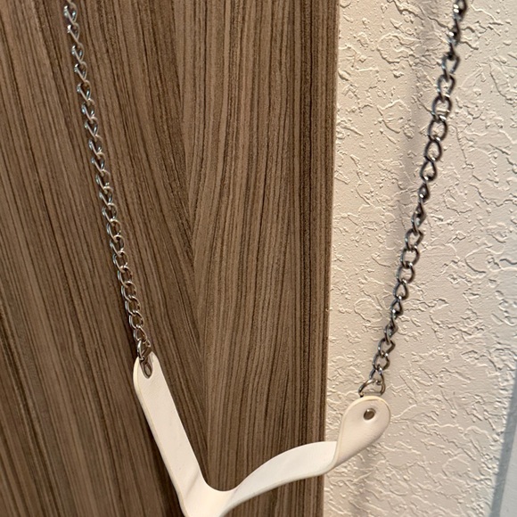 Claire's Elegant Cream Mini Backpack - Picture 3 of 6